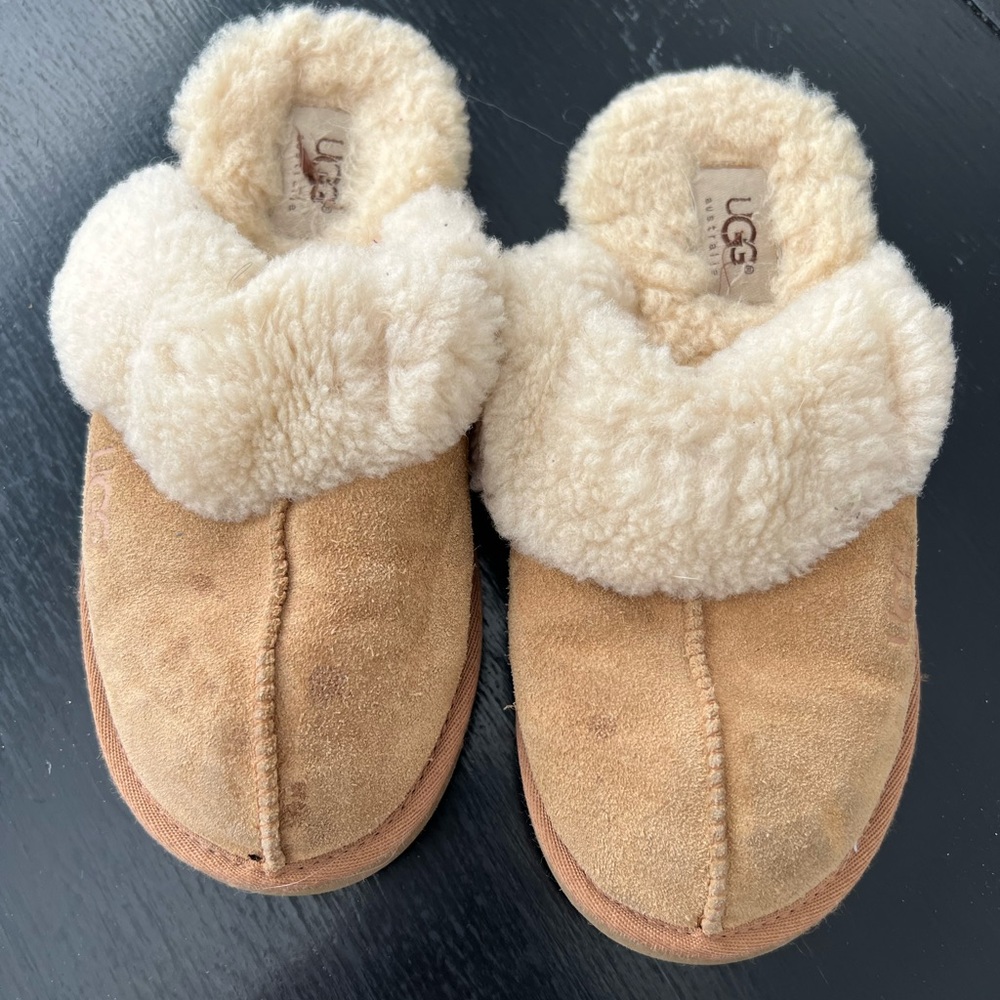 UGG shearling slippers